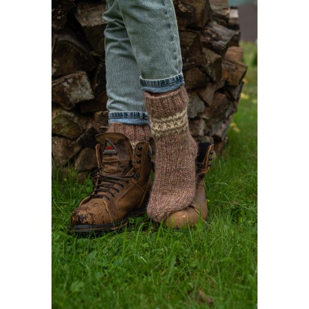 Шерстяні шкарпетки  Brown