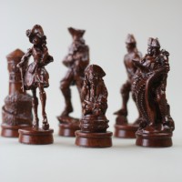 Фігури шахові Пірати Brown